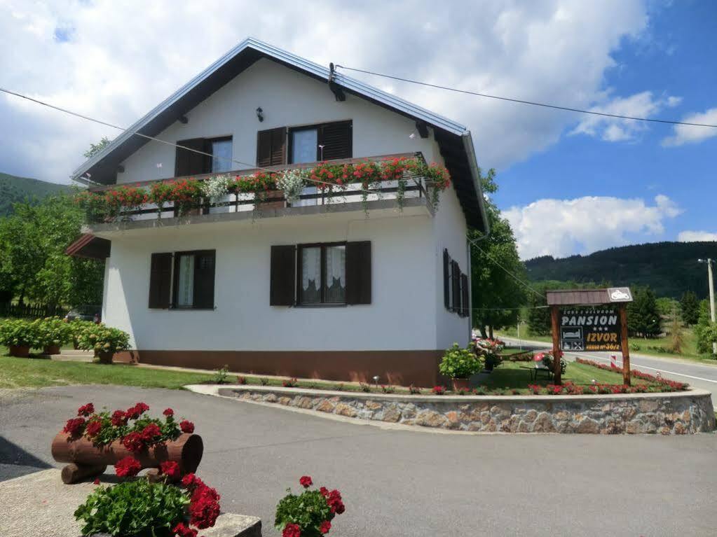 Pansion Izvor Otel Korenica Dış mekan fotoğraf